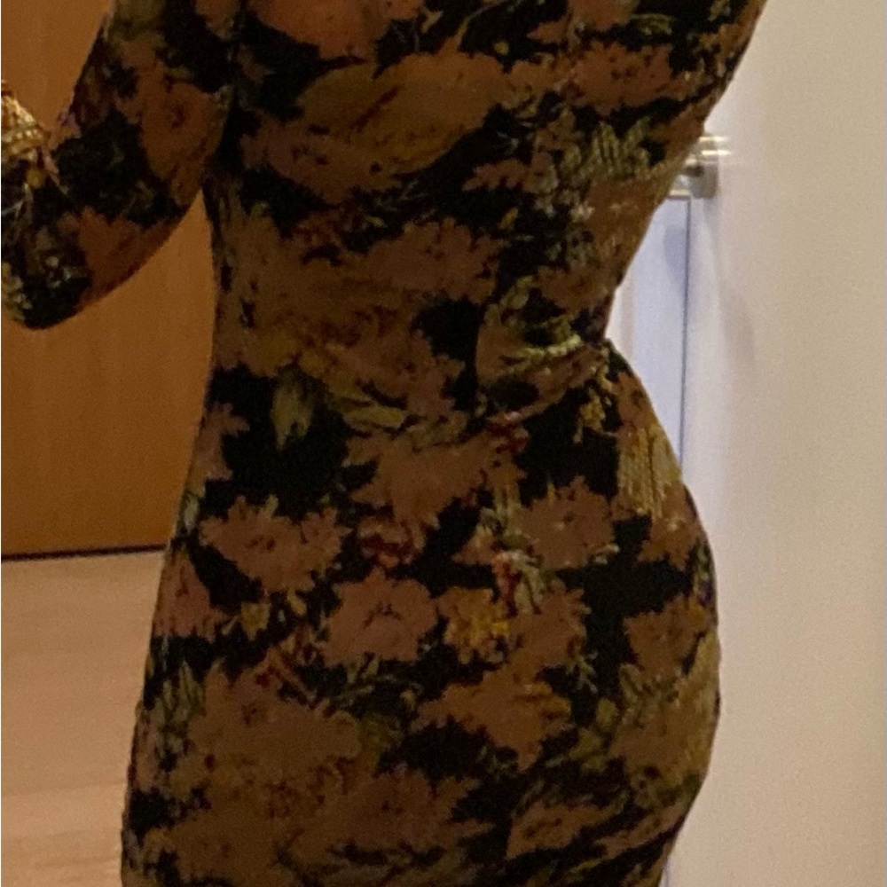 Dynamite velvet XS mini dress - Picture 3 of 5